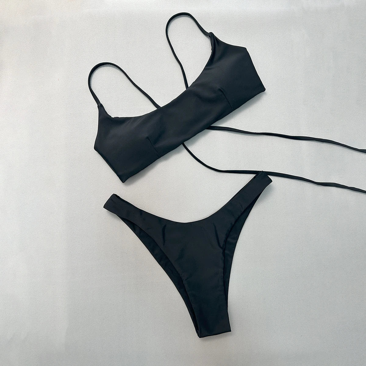 Push-Up Bikini Damen – Sexy High-Waist Bikini-Set mit Bügel